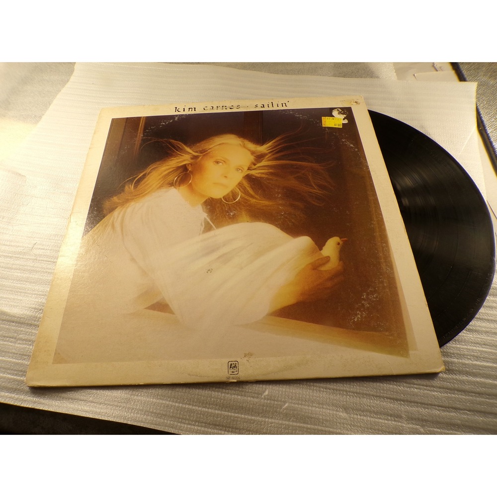 Kim Carnes Sailin' Vinyl LP Record 1976 A&M SP-4606 Soft Rock Muscle Shoals USA